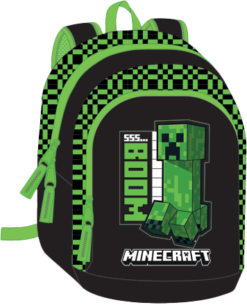 Minecraft - Boom - 2 Compartiments Backpack '38X28X16Cm'