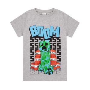 Minecraft Boys Boom T-shirt för pojkar