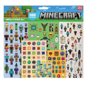 Minecraft Characters Stickers (Pack of 300)