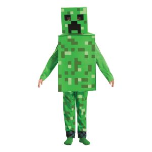 Minecraft Creeper Barn Maskeraddräkt - X-Small