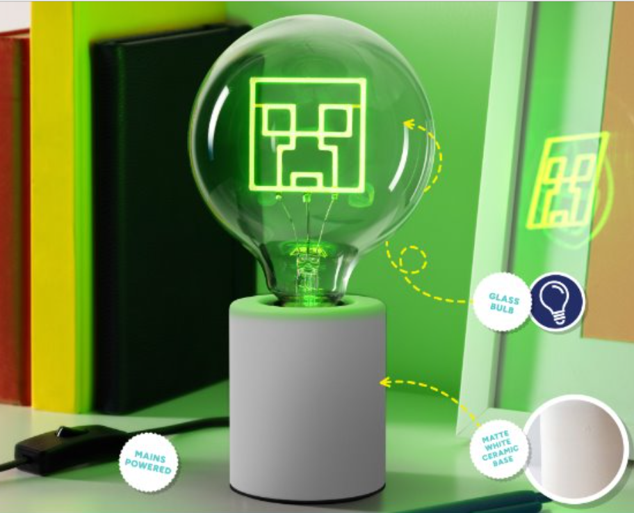 Minecraft - Creeper - Led Neon Lamp