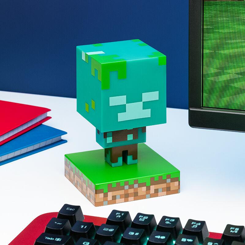Minecraft - Drowned Zombie - Icon Light 10Cm