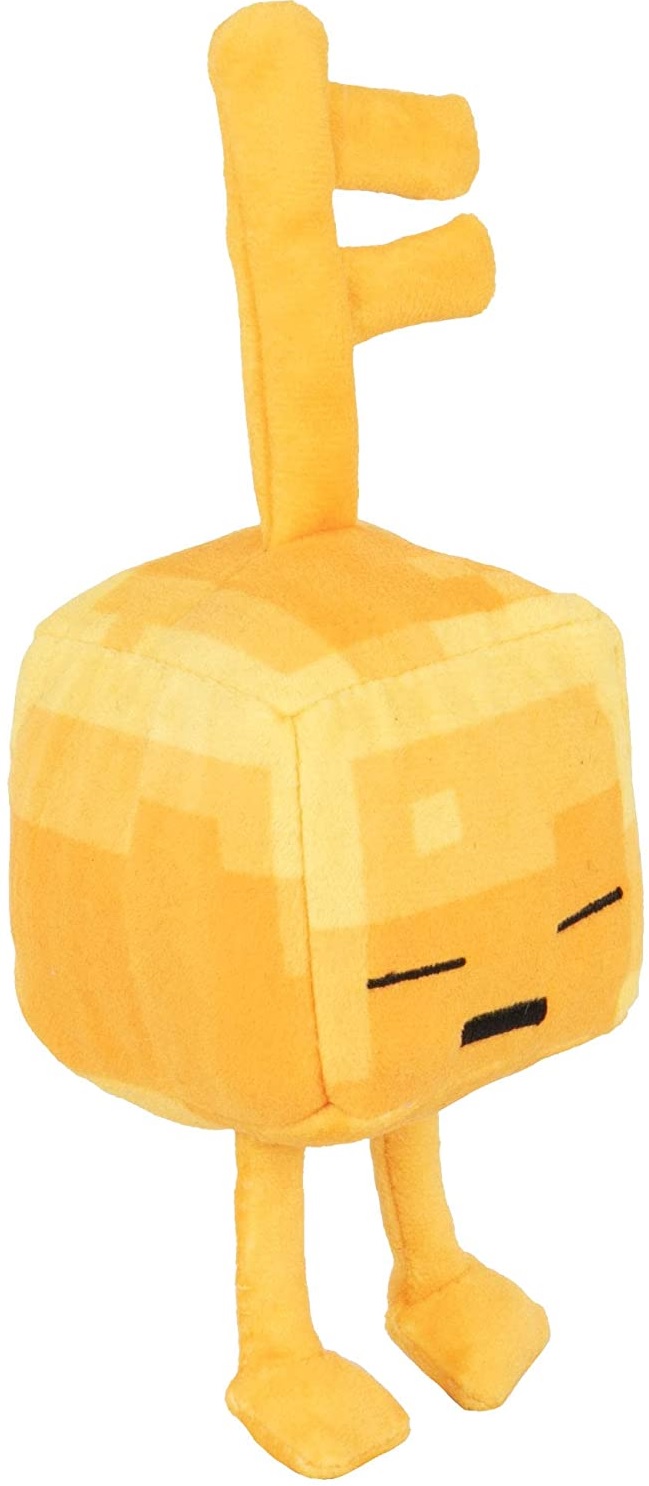 Minecraft Dungeons Mini Crafter Gold Sleeping Key Golem Plush