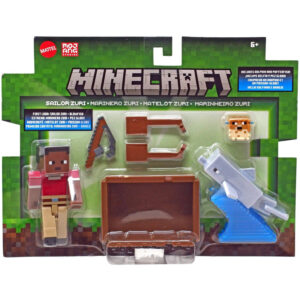 Minecraft Figur 2-pack Sailor Zuri - Minecraft - Leksaksaffären