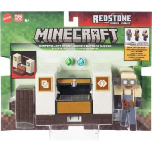 Minecraft Figur med tillbehör Dusters Loot Stash - Minecraft - Leksaksaffären