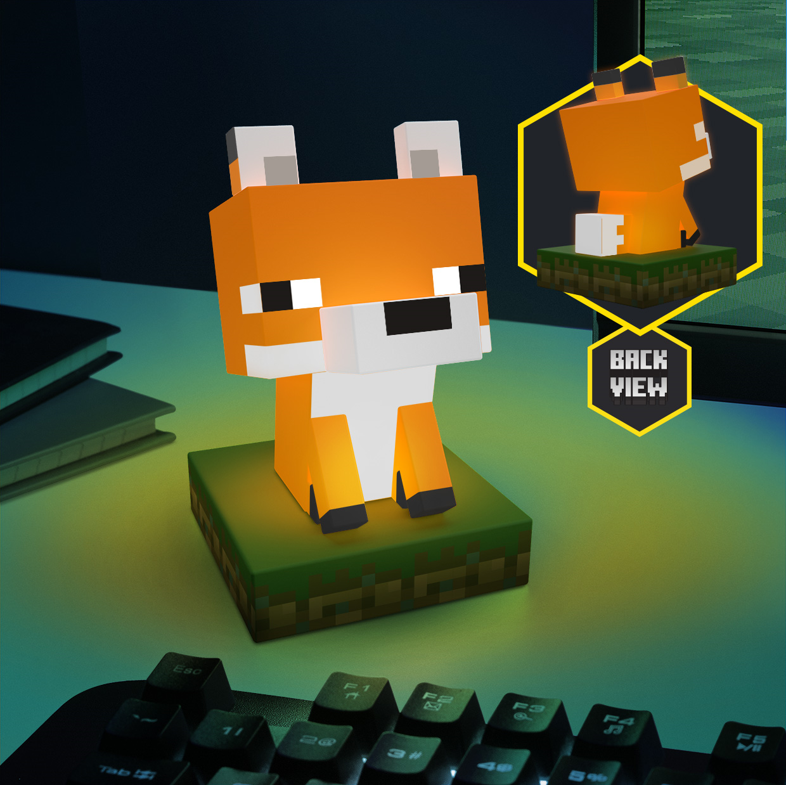 Minecraft - Fox - Icon Light 11cm