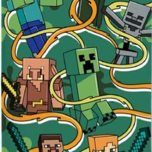 Minecraft Funtage Graphic Bath Towel, Beach Towel 70x140 cm
