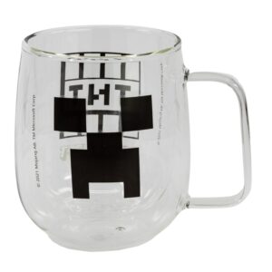 Minecraft Glass Coffee Mug
