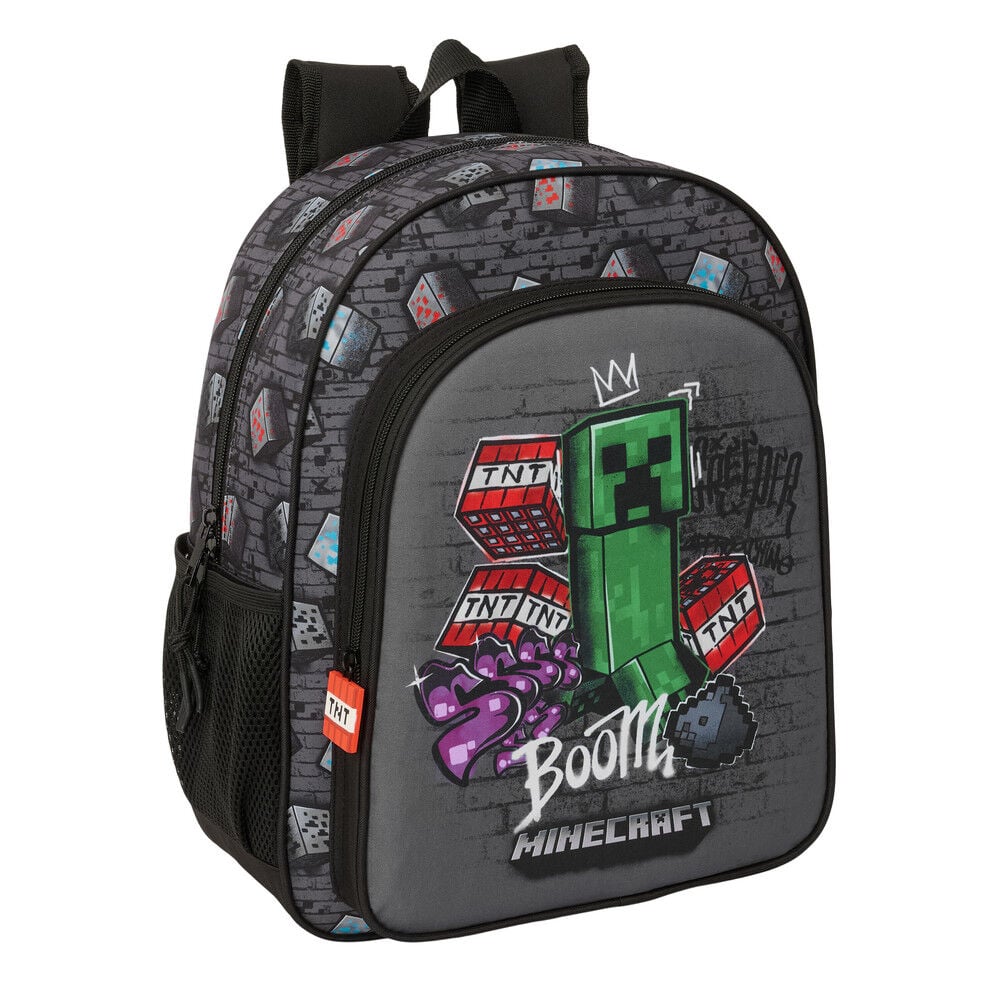 Minecraft Graffiti adaptable backpack 38cm