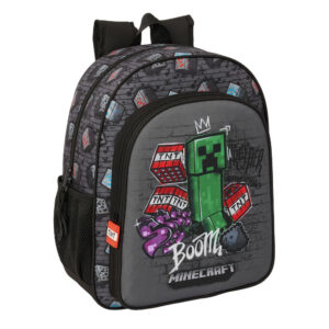 Minecraft Graffiti adaptable backpack 38cm