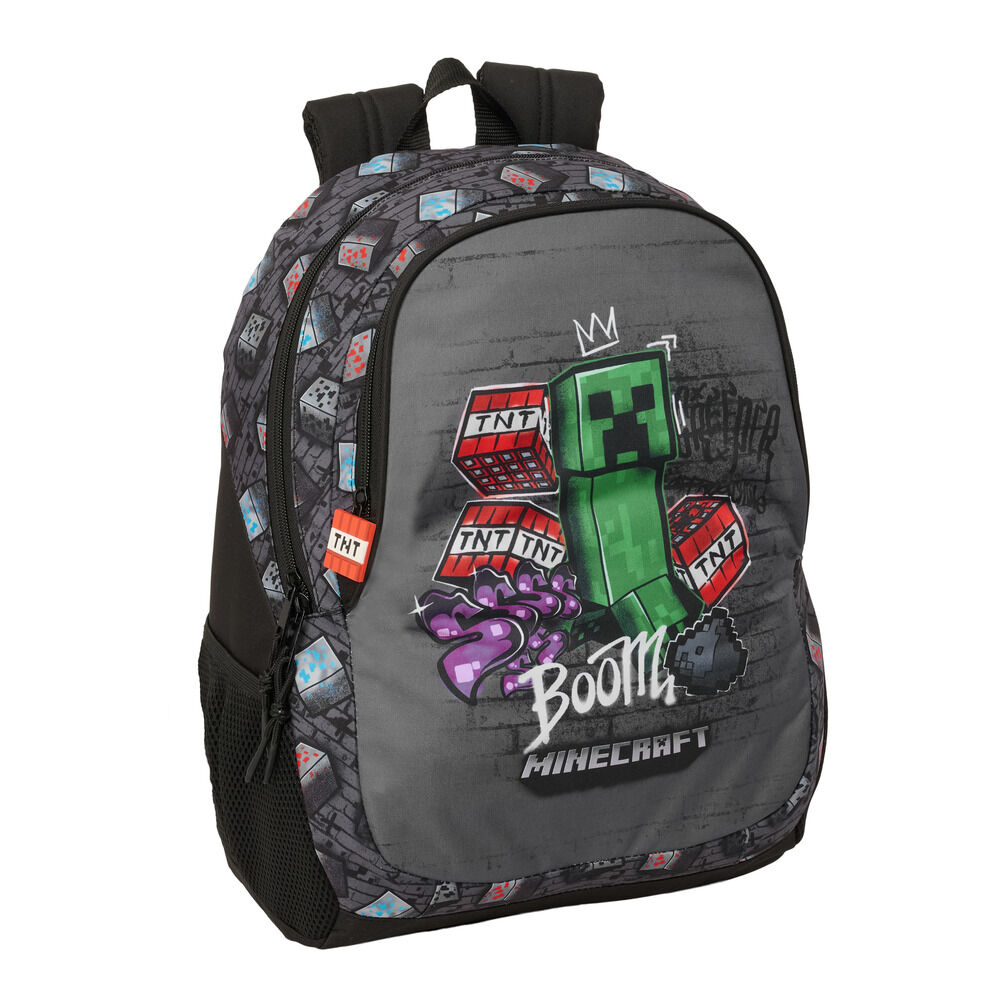 Minecraft Graffiti adaptable backpack 44cm