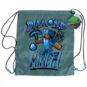 Minecraft Gympapåse Diamond Miner 37cm