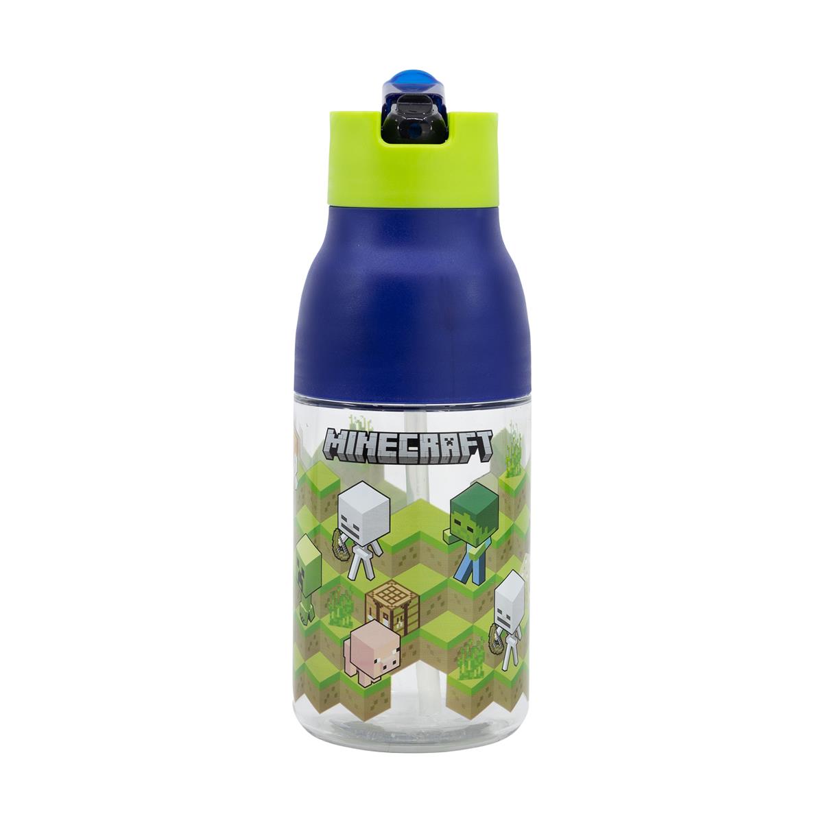 Minecraft - Isometric Double Opening Sipper Ecozen Bottle (420ml)