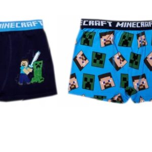 Minecraft Kalsonger för Barn - 2-Pack - 8 år