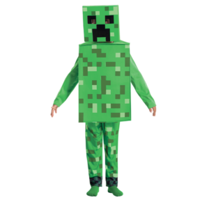 Minecraft Maskeraddräkt Fancy Creeper M (7-8) Disguise