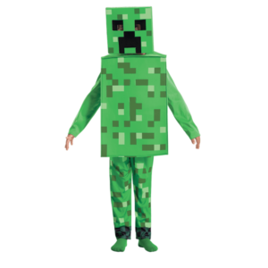 Minecraft Maskeraddräkt Fancy Creeper M (7-8) Disguise