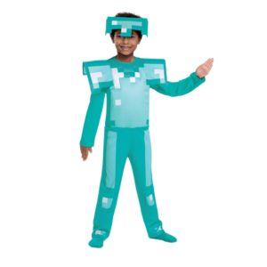 Minecraft Maskeraddräkt Fancy Diamond Armour S (4-6) Disguise