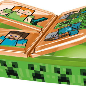 Minecraft Matlåda med 3 fack - Minecraft - Leksaksaffären