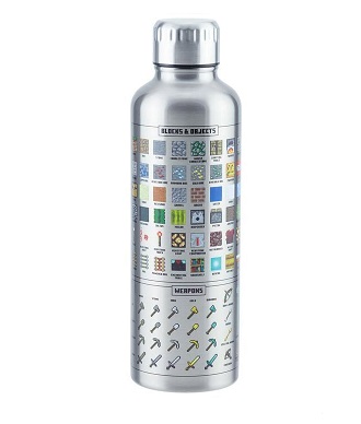 Minecraft - Metal water bottle 500ml