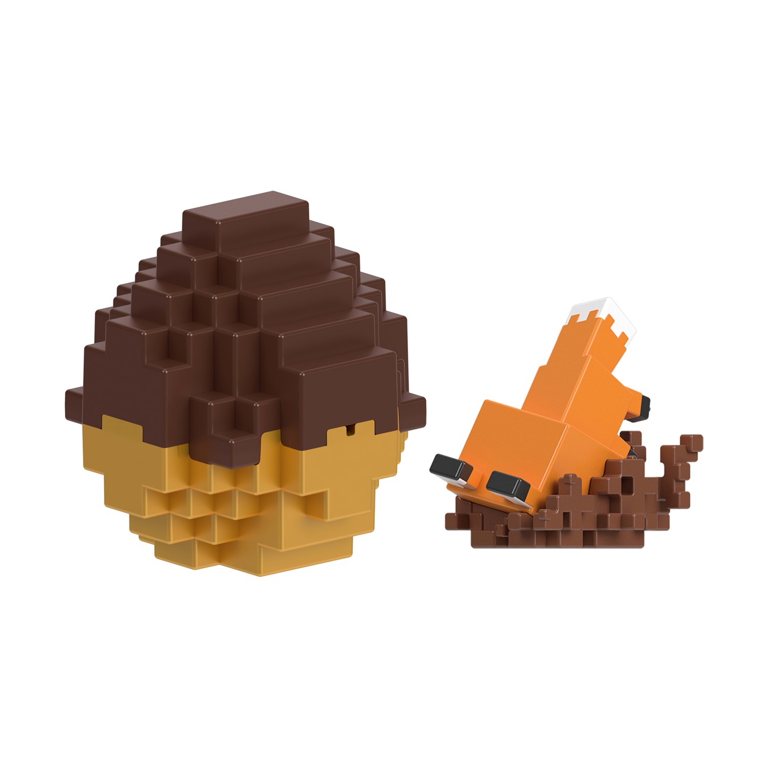 Minecraft: - Mini Eggs With Figure - Mc Mini Fox (JJV73)