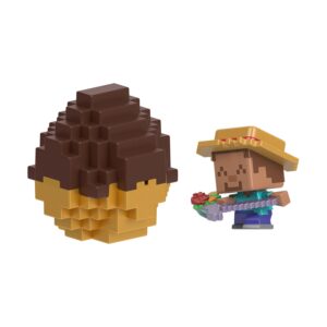 Minecraft: - Mini Eggs With Figure - Mc Mini Steve Village (JJV71)