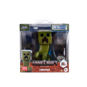 Minecraft Movie Metallfigur 1-pack 2,5” Creeper - Minecraft - Leksaksaffären