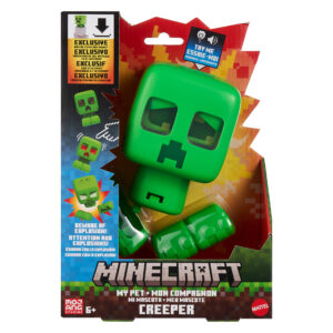 Minecraft Movie My Pet Creeper med Ljud och Ljus