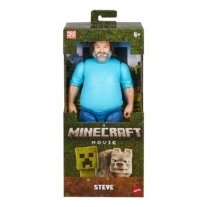 Minecraft Movie Stor Figur Steve