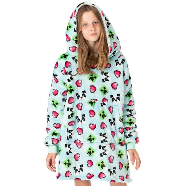 Minecraft Panda Hoodie-filt för flickor