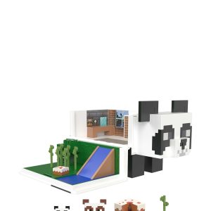 Minecraft Panda Playhouse *Villkorat Erbjudande Toys Playsets & Action Figures Play Sets Multi/mönstrad Minecraft
