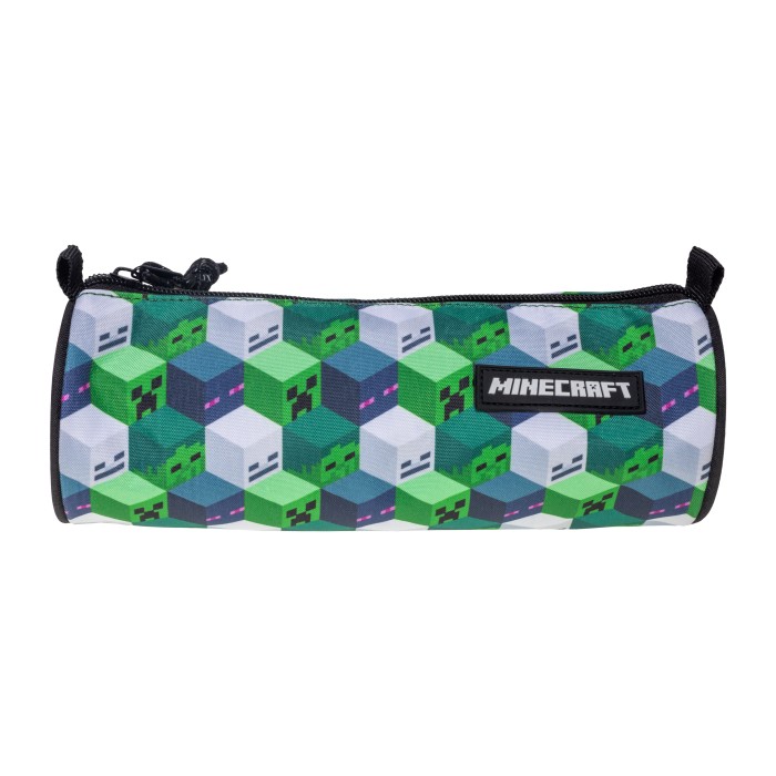 Minecraft Pennfodral (Grön/Svart)
