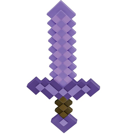Minecraft Plastic Replica Enchanted Sword 51 cm