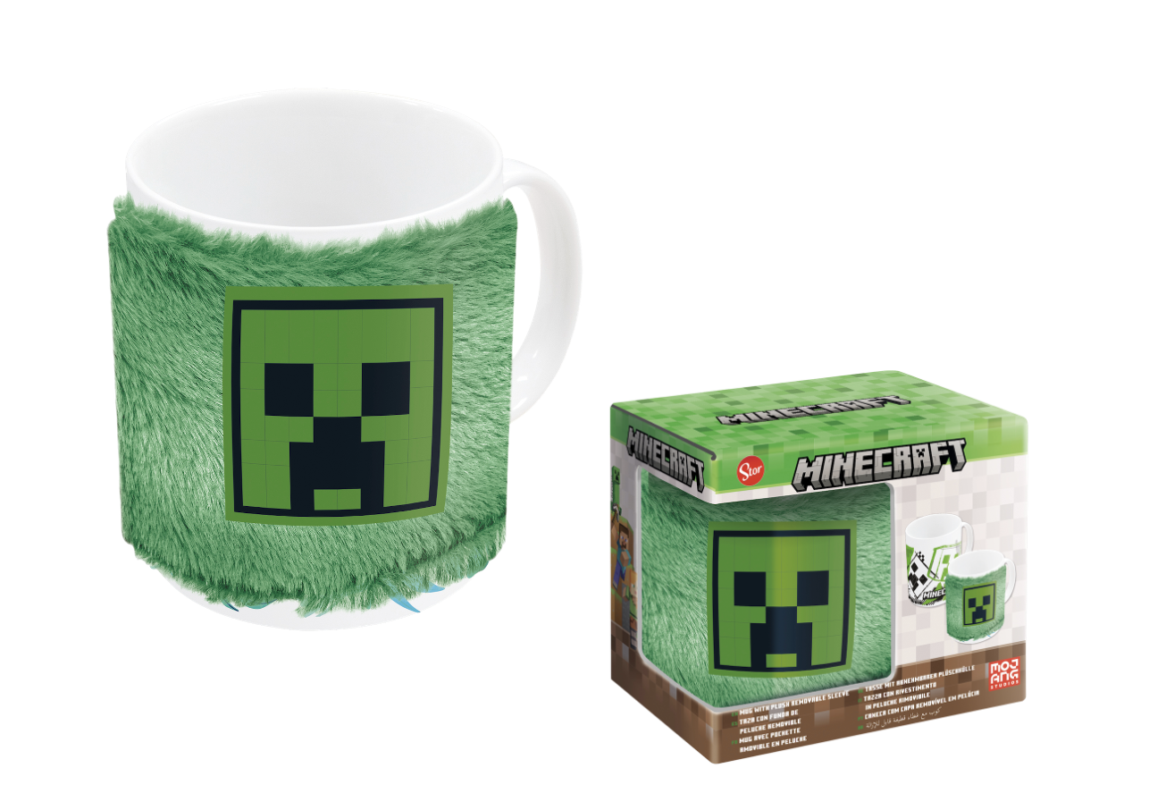 Minecraft - Plush Sleeve Mug 11Oz