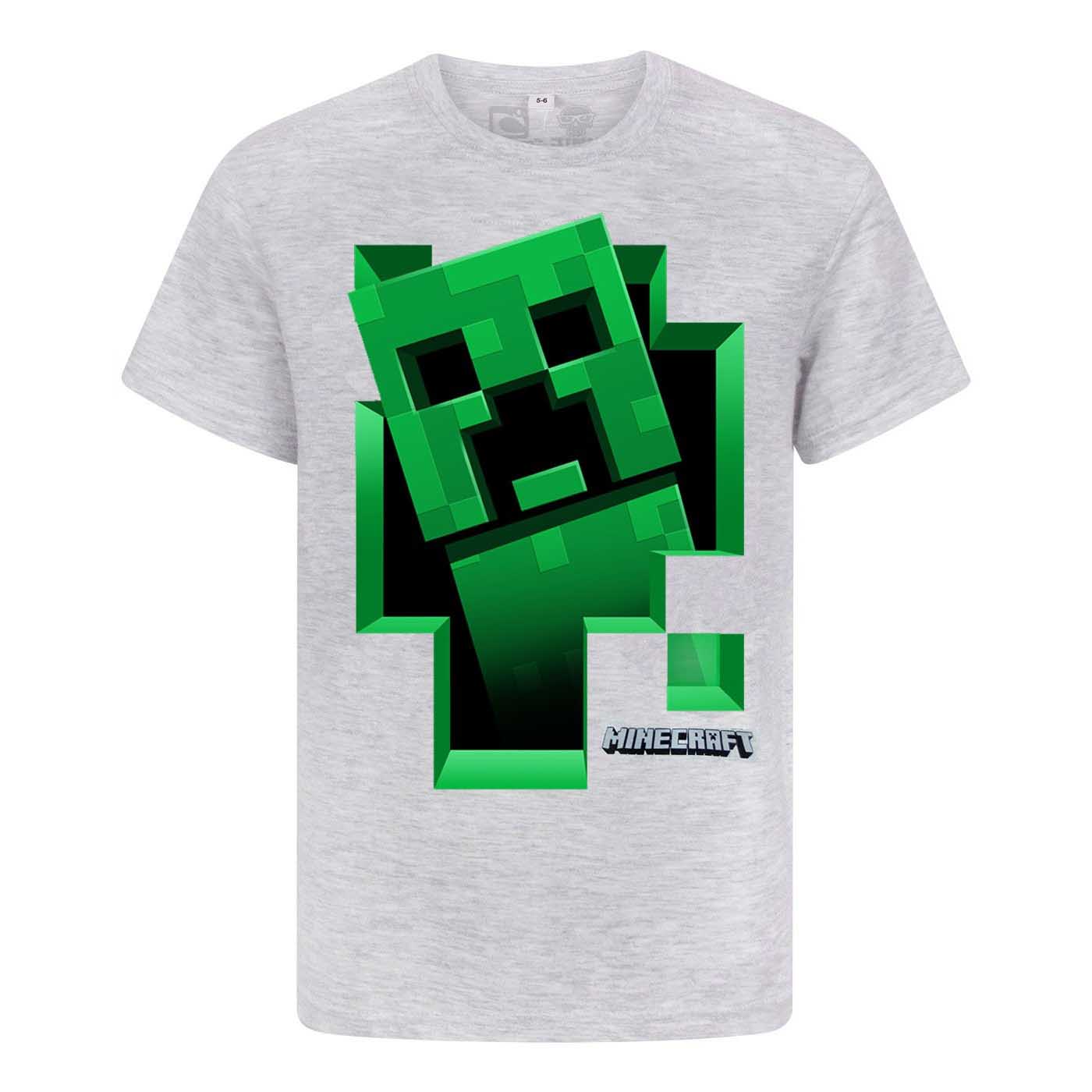 Minecraft Pojkar Creeper Inside T-Shirt