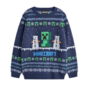 Minecraft Pojkar Creeper Jultröja
