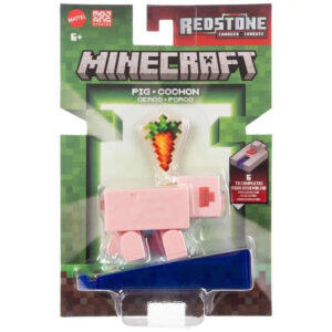 Minecraft Redstone Figur Pig - Minecraft - Leksaksaffären