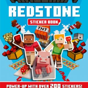 Minecraft Redstone Sticker Book