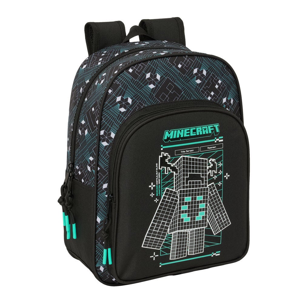 Minecraft Screen adaptable backpack 34cm