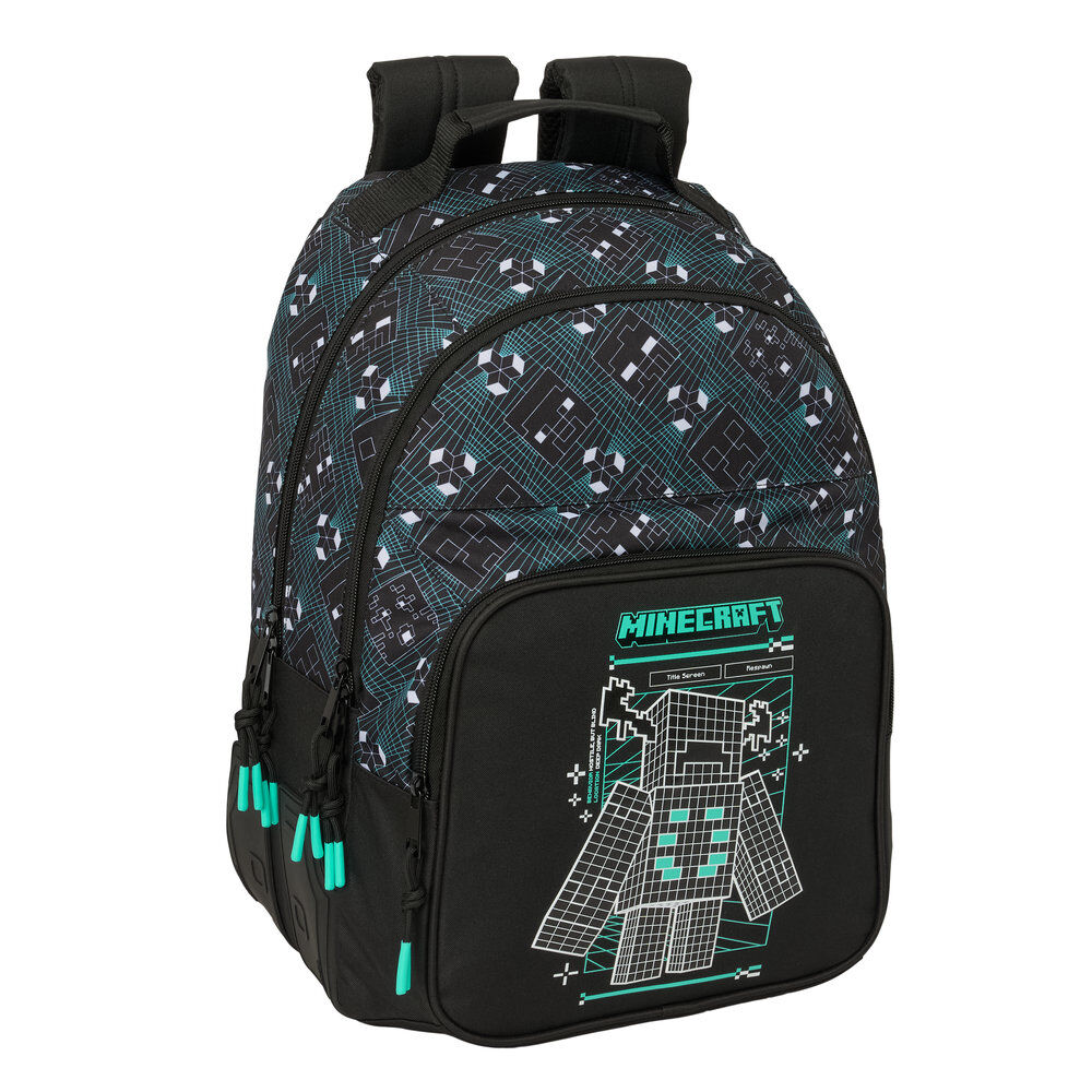 Minecraft Screen adaptable backpack 42cm