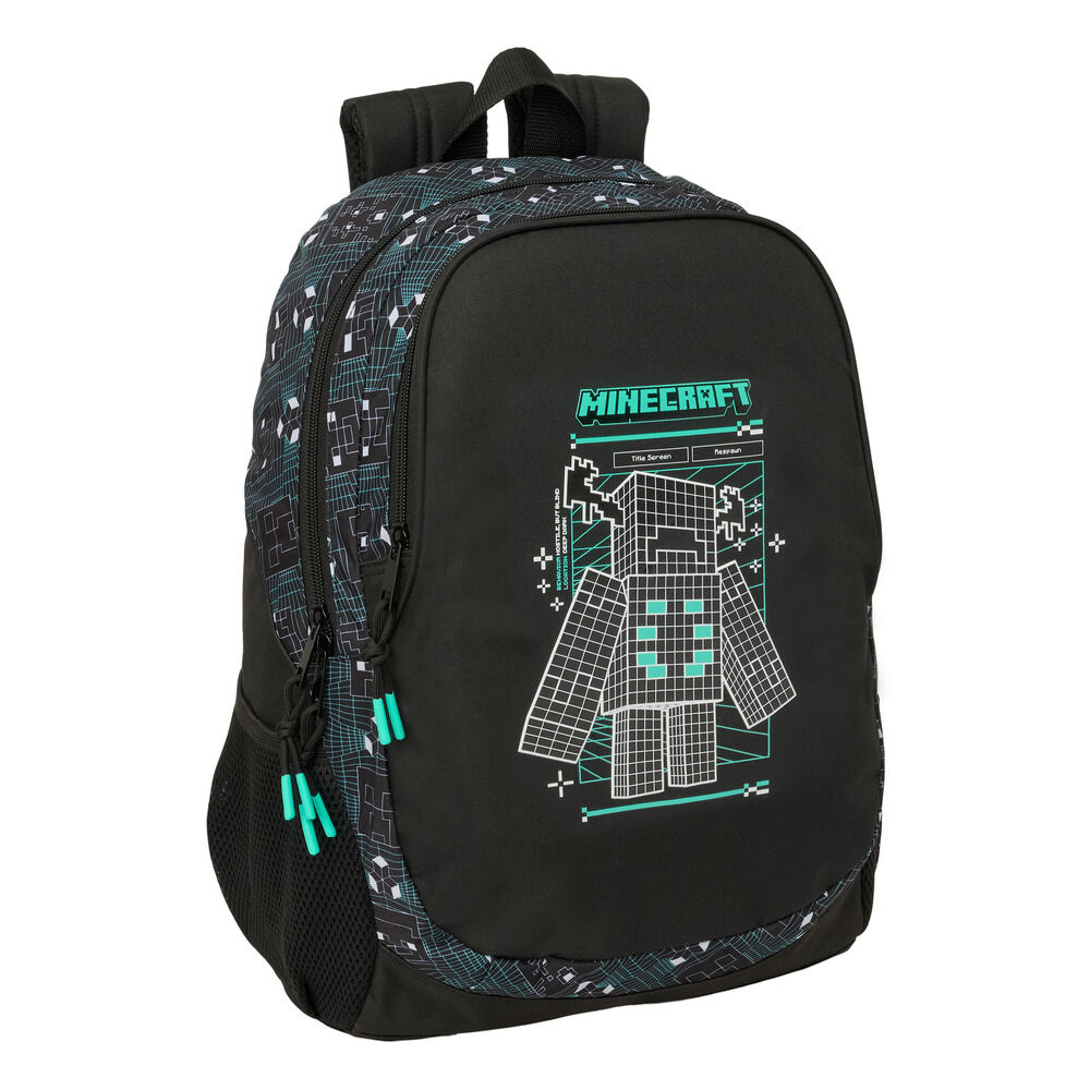 Minecraft Screen adaptable backpack 44cm