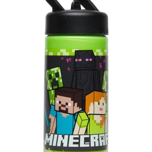 Minecraft Sipper Water Bottle *Villkorat Erbjudande Home Meal Time Water Bottles Multi/mönstrad Minecraft