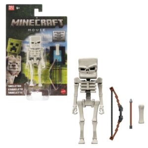 Minecraft Skeleton Figure, 6 År, Multifärg, Plast
