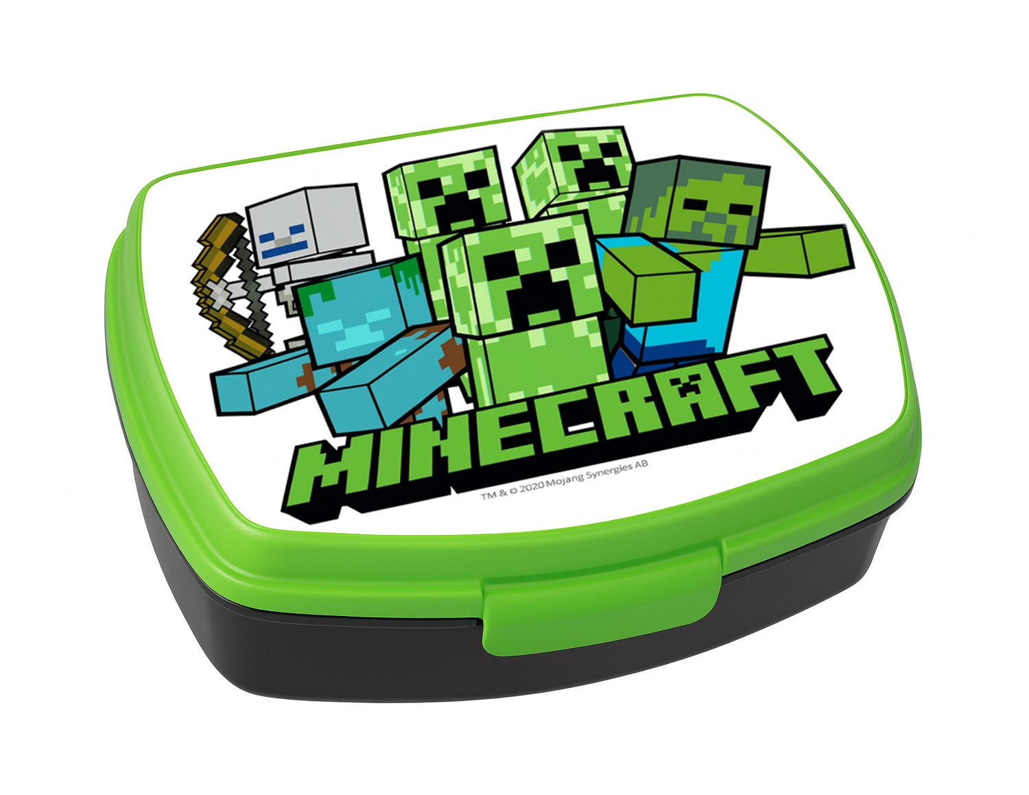 Minecraft Smörgåslåda / Lunchlåda - Creeper & Mobs