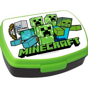 Minecraft Smörgåslåda / Lunchlåda - Creeper & Mobs