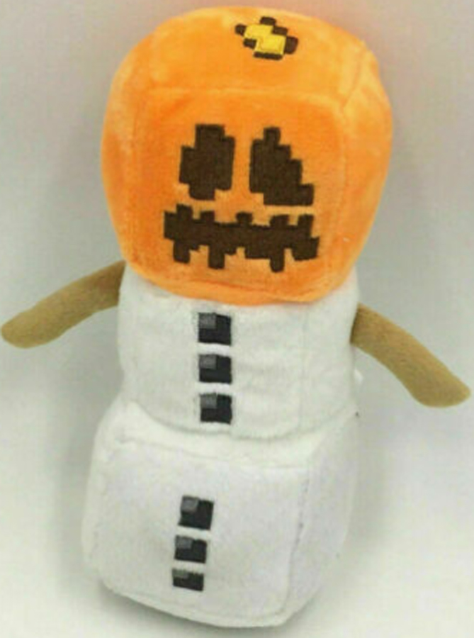 Minecraft Snow Golem Plush