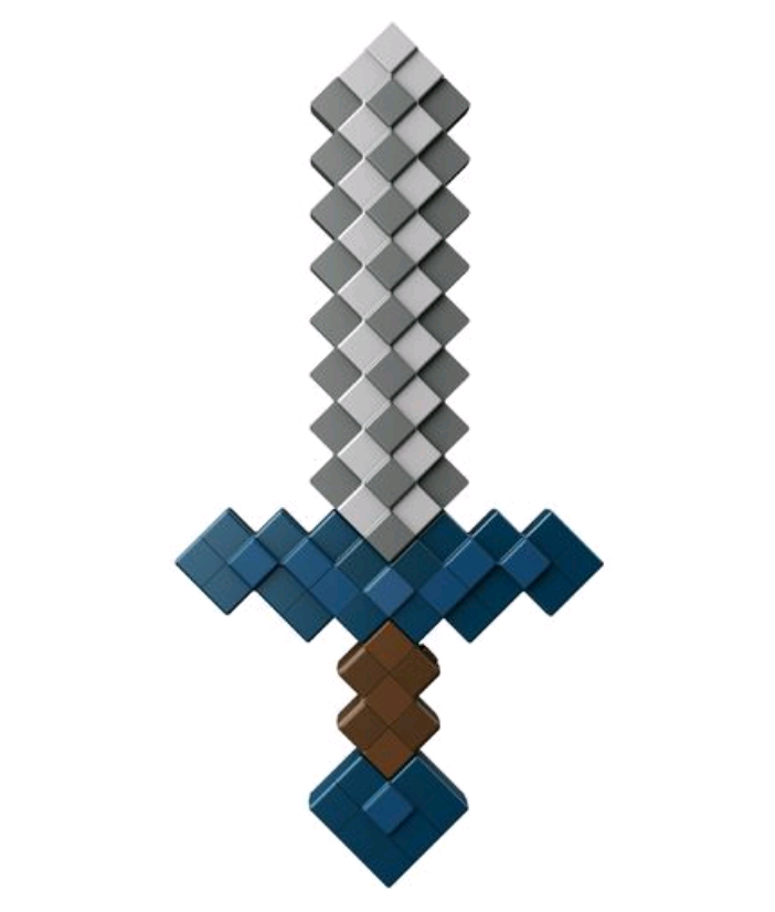 Minecraft Sound Foam Battle Role Play Core Diamond Sword (GNM45)