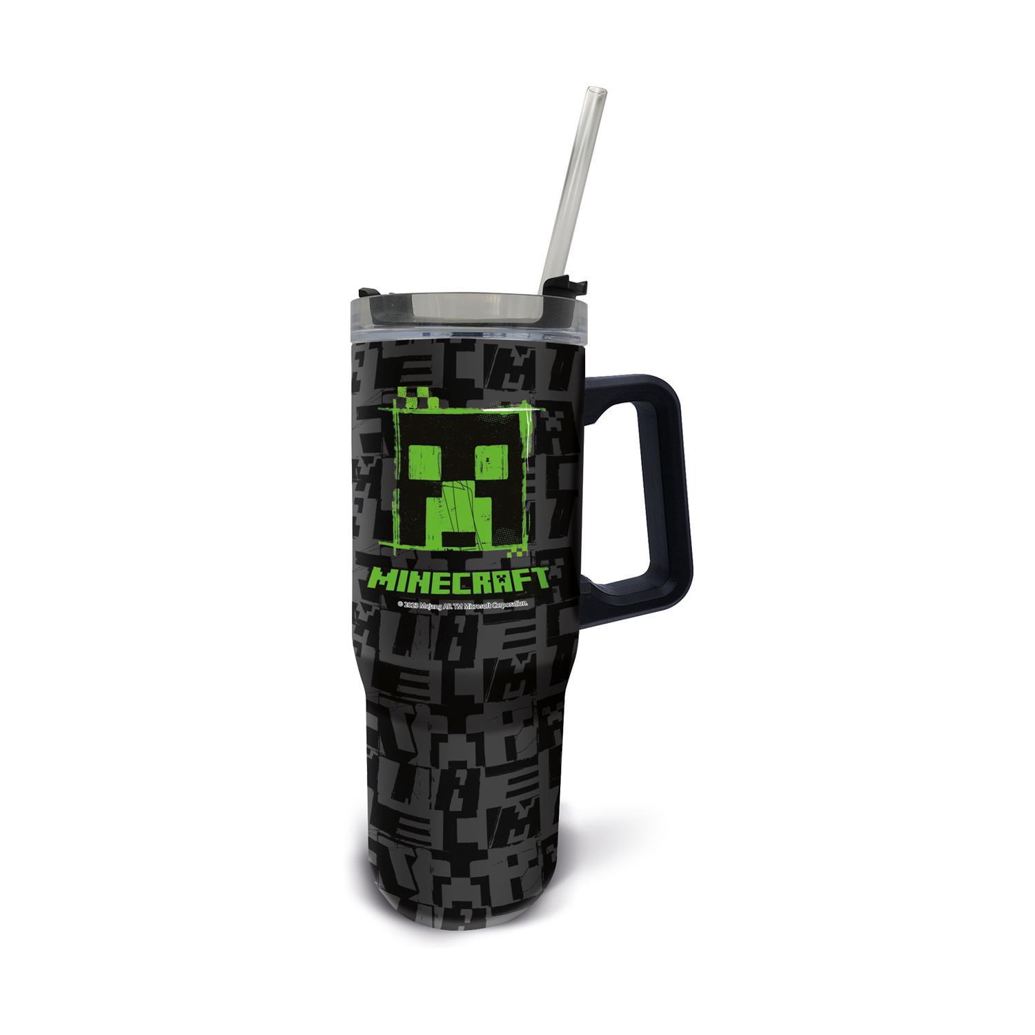 Minecraft Squared Pattern - Young Adult DW XL Insulated Stainless Steel Rambler Mug