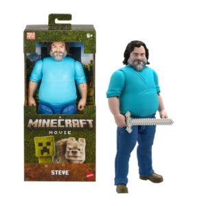 Minecraft Steve Large Scale Figure, 6 År, Multifärg, Plast