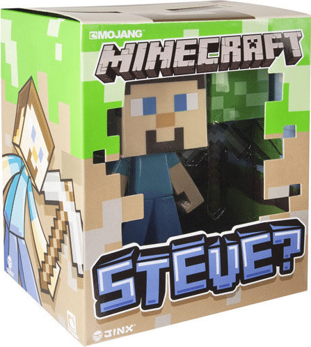 Minecraft Steve Vinyl 15 cm