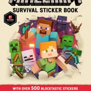 Minecraft Survival Sticker Book